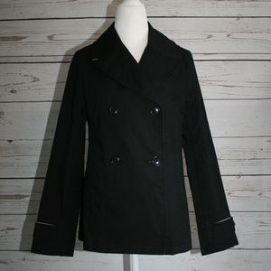 Banana Republic lined short trench coat